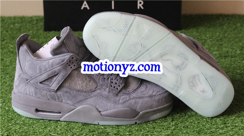 Final Version Authentic Kaws X Air Jordan 4